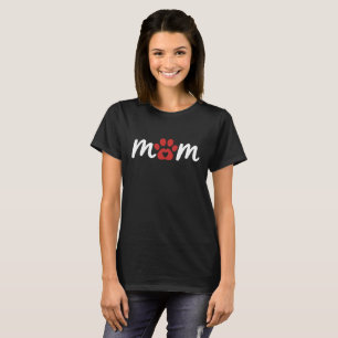 Paw Heart Love Minimalist Design T-Shirt