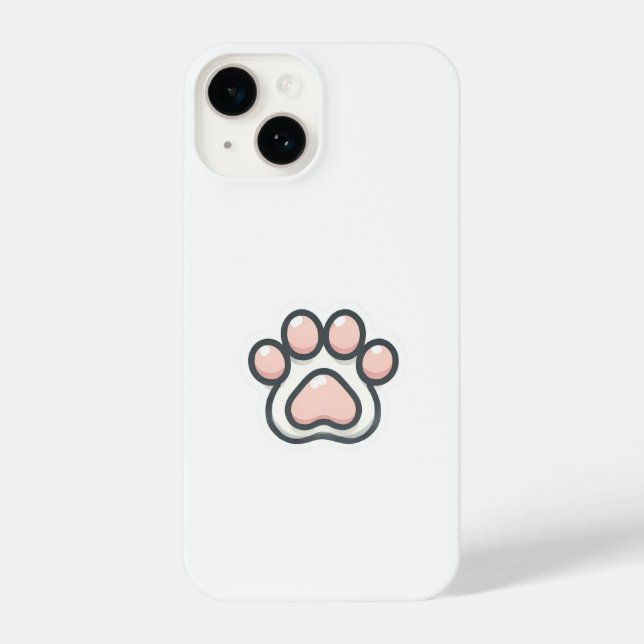 Paw iphone 14 case (Back)