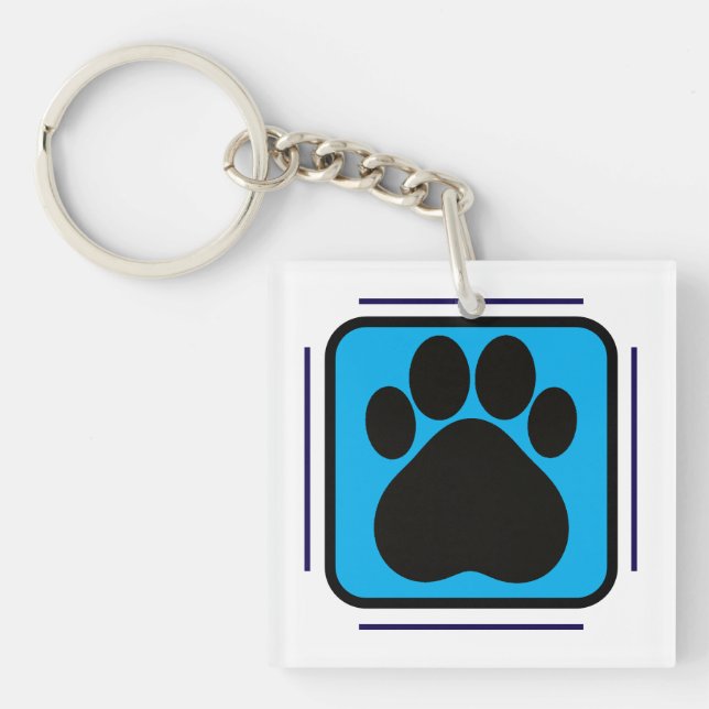 paw keychain (Front)