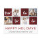 Paw La La La Red Buffalo Plaid Pet Photo Collage H