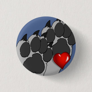 Paw Lover Button