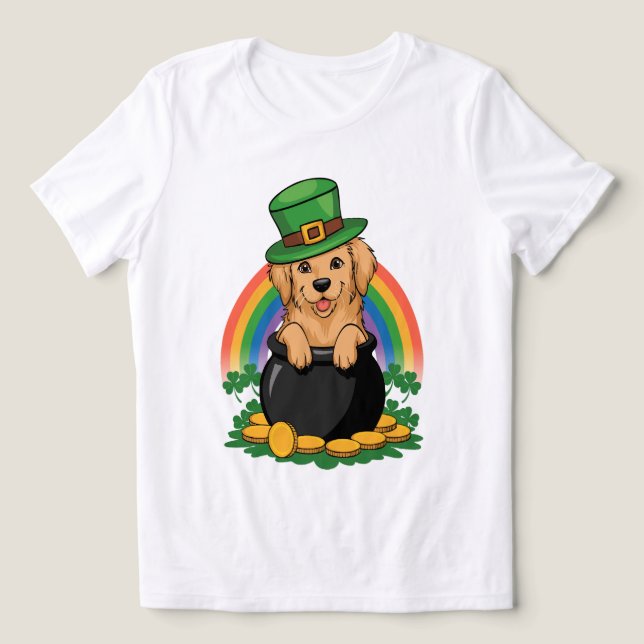 Paw of Gold Tri-Blend Shirt (Design Front)