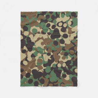 Paw Pad camouflage Fleece Blanket