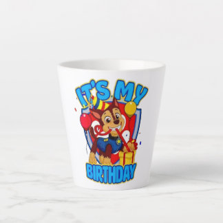 Paw Patrol Chase It’s My Birthday Latte Mug