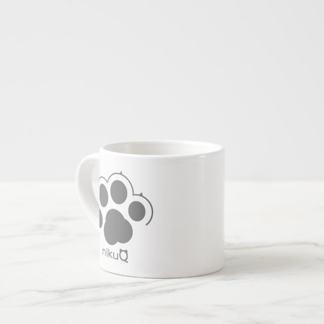 paw paws cat nikuQシリーズ 肉球 （猫） デザイン  Espresso Cup (Front Left)