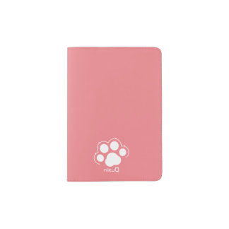paw paws cat nikuQシリーズ 肉球 （猫） デザイン  Passport Holder