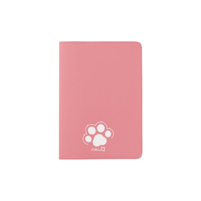 paw paws cat nikuQシリーズ 肉球 （猫） デザイン  Passport Holder (Front)