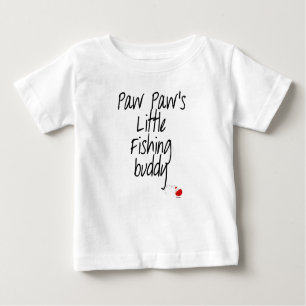 Paw Paw's Little Fishing Buddy Baby T-shirt