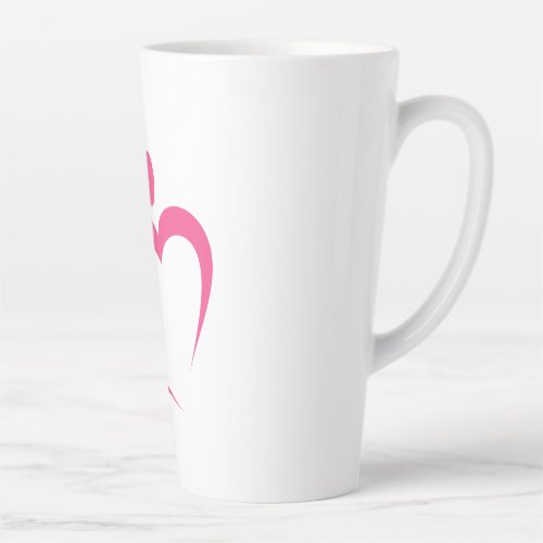 paw paws love heart icon latte mug