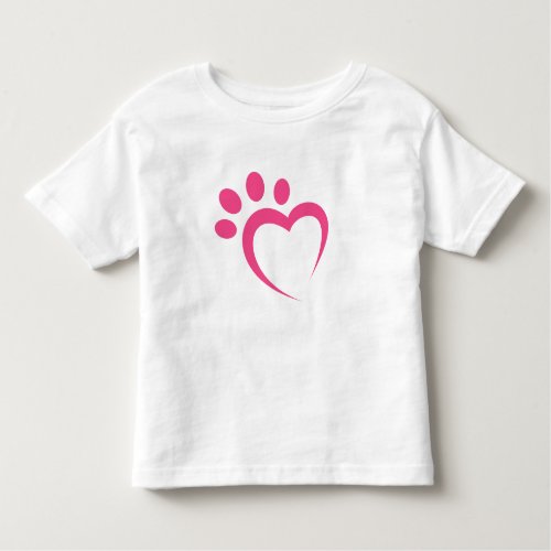 paw paws love heart icon toddler t_shirt