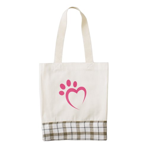 paw paws love heart icon zazzle HEART tote bag
