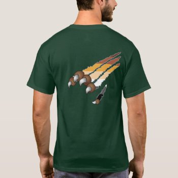 Paw & Pride (bear) T-shirt by BearOnTheMountain at Zazzle
