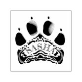 Pet Signature With Paw Print Stamp Charlie