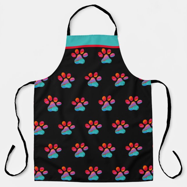 Paw Print  Apron (Front)