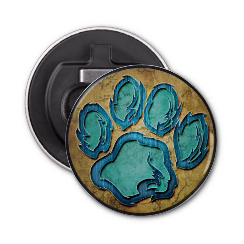 Paw Print Bottle Opener