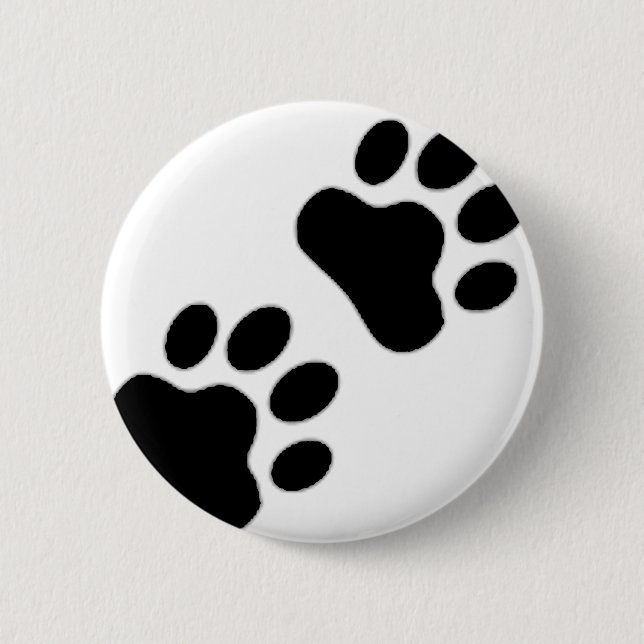 Paw Print Button (Front)