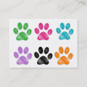 Paw Print by SRF Business Card