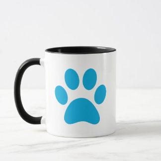 Paw Print Coffee Mug