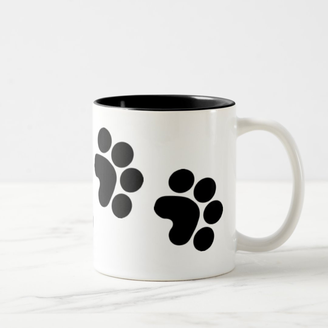 paw print coffee mug | Zazzle