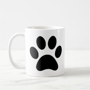 PAW PRINT COFFEE MUG