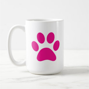 Paw Print Coffee Mug