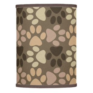 Paw Print Design Lamp Shade