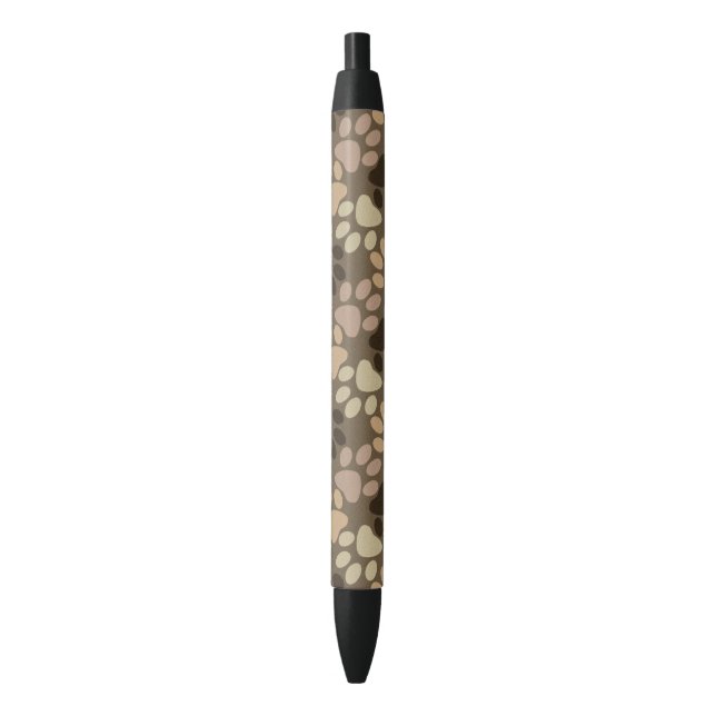 Paw Print Design Pen (Front Vertical)