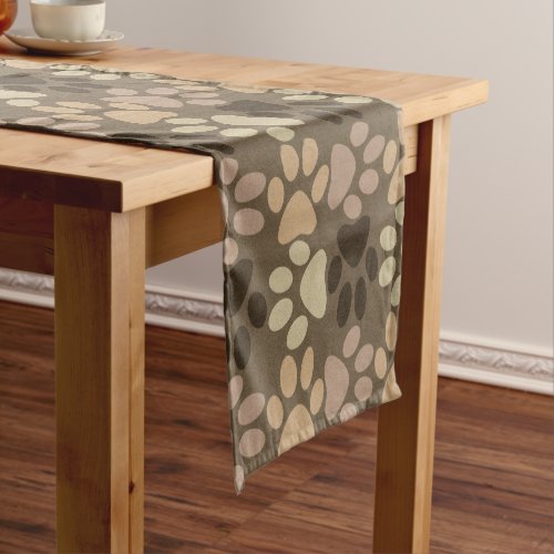 Paw Print Design Short Table Runner