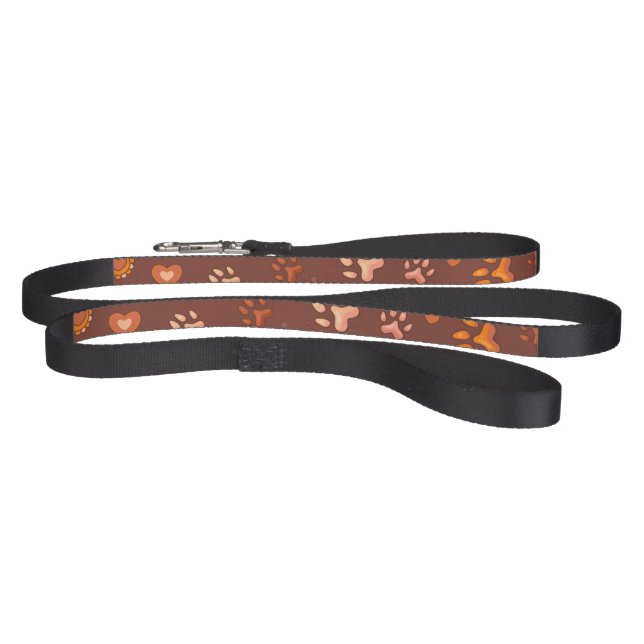 Paw Print Dog Leash (Full)
