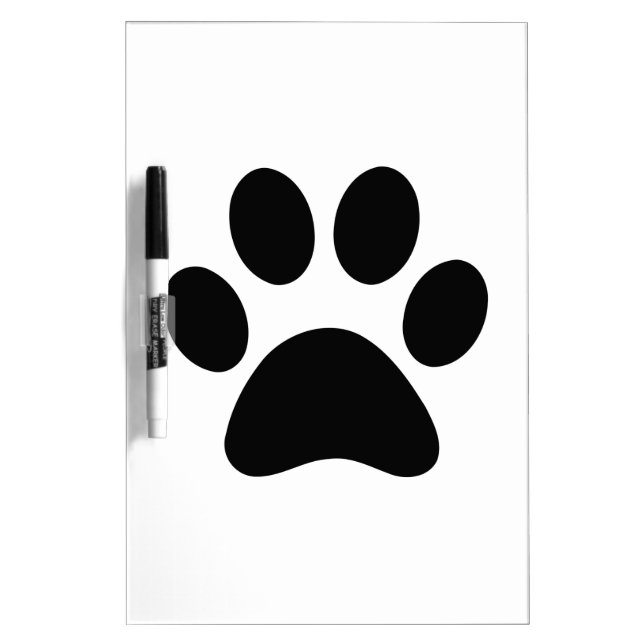 PAW PRINT DRY ERASE BOARD (Front)
