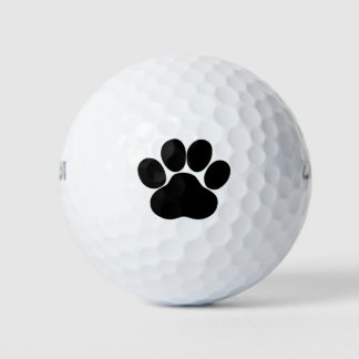Paw Print for Pet Lover Golf Balls