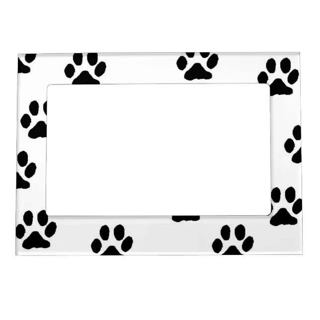 Paw print outlet photo frame