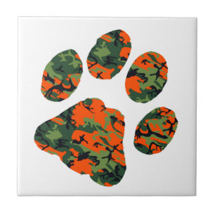 Paw Print - Gifts for Dog Lovers Ceramic Tile