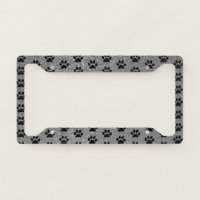 Paw Print Grey Gray Glitter Black Patterns Stylish