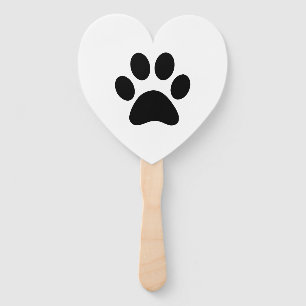 PAW PRINT HAND FAN