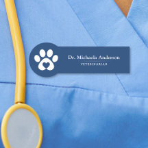 Paw Print Heart Veterinarian