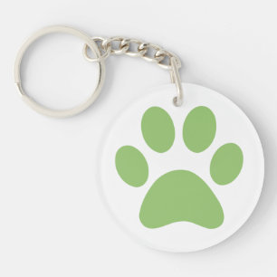 Paw Print   Keychain