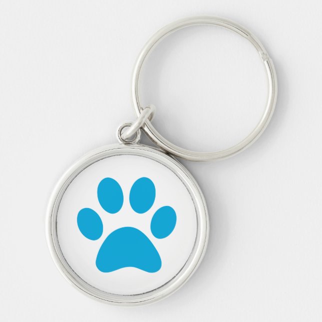 Paw Print     Keychain (Front)