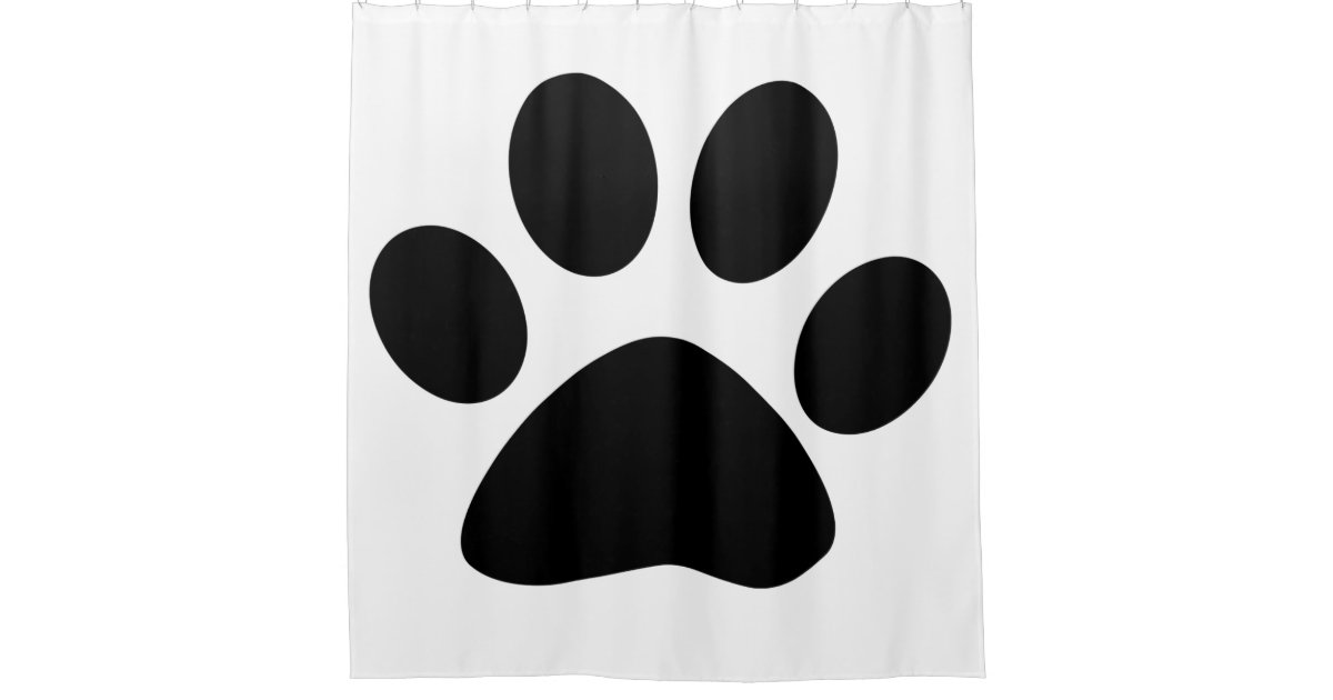 Paw Prints Shower Curtain NCU0NTD1592