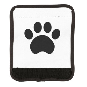 Paw Print Luggage Handle Wrap