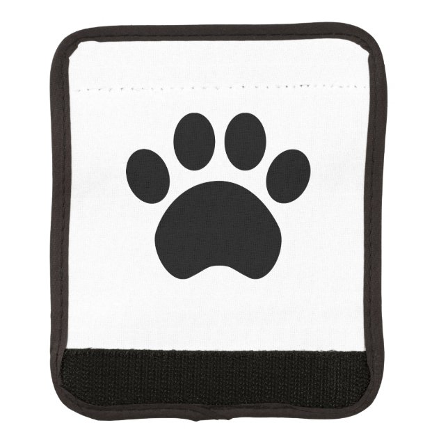 Paw Print Luggage Handle Wrap (Front)