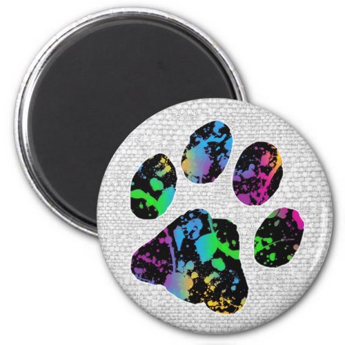 Paw Print Magnet