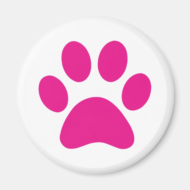 Paw Print       Magnet (Front)