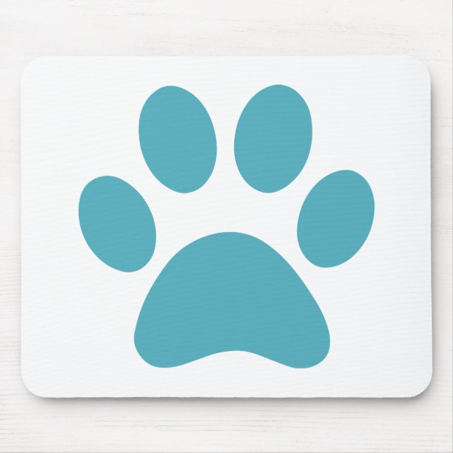 Paw Print                Mouse Pad (Front)