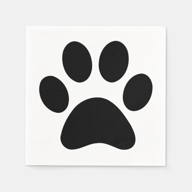 PAW PRINT NAPKINS (Front)