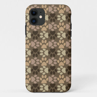Paw Print Pattern Design iPhone 11 Case