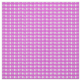 Paw print pattern in pink color fabric
