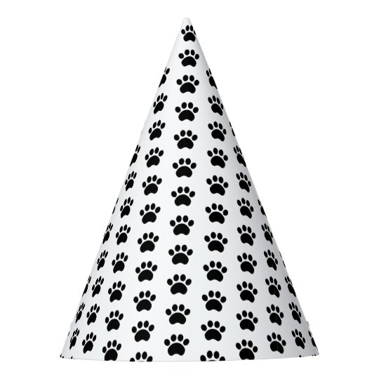 paw print hats party Party Zazzle.com  Hat Paw Print  Pattern