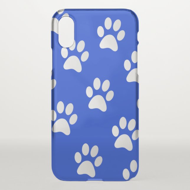 Paw Print Pattern Uncommon iPhone Case (Back)