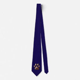 Paw Print, Pet Lover Neck Tie